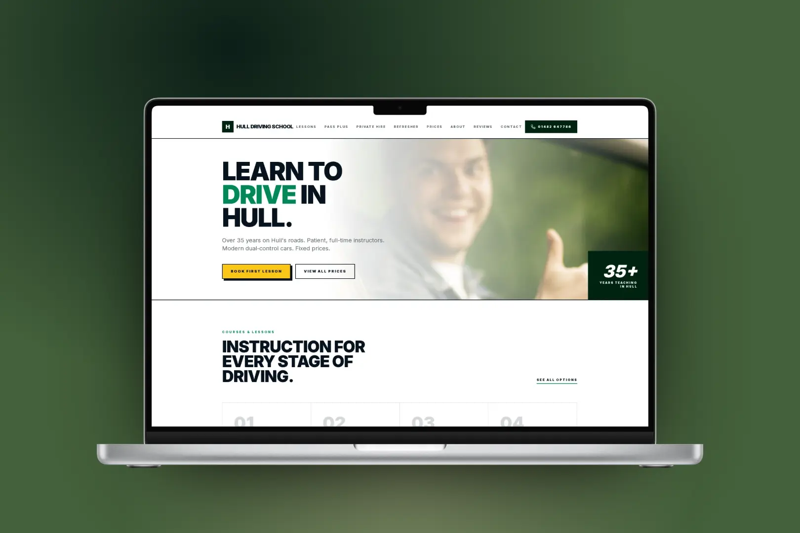 Hull University Now website design by Swift7